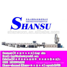 Plastic PP/PE Single Wall Corrugated Pipe Production Machine